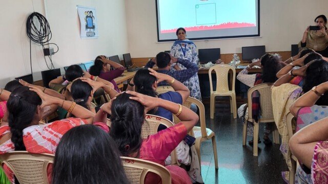 Stress management training sessions