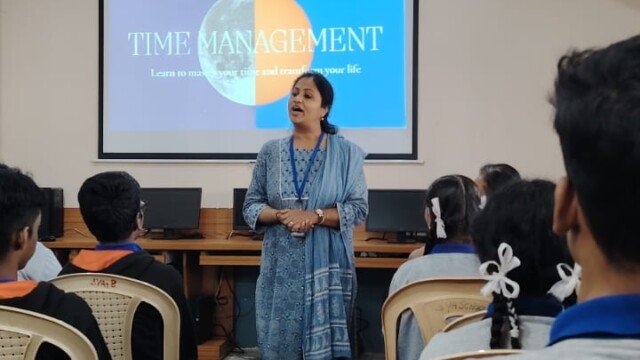 Stress management training sessions
