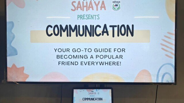 Workshop for students at BGMS on the topic Effective communication
