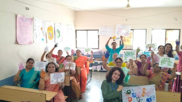 Art therapy for teachers