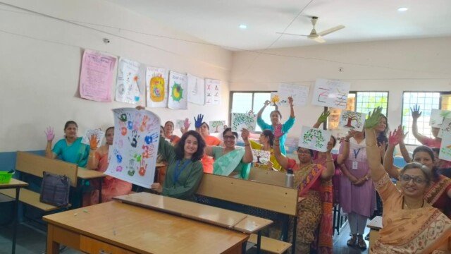 Art therapy for teachers