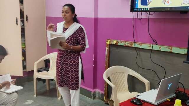 Workshop for teachers on importance of creative teaching