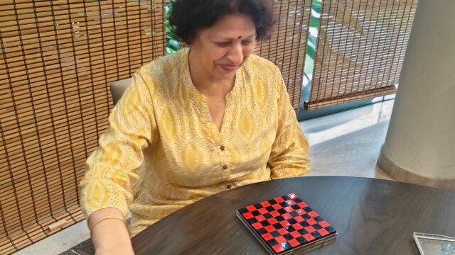 Revisiting childhood games with seniors