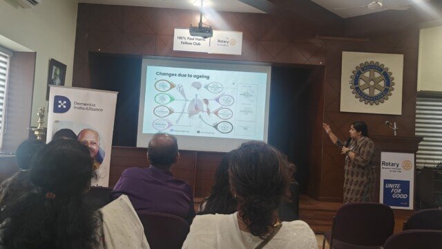 Dementia awareness program conducted for seniors in collaboration with Dementia India Alliance