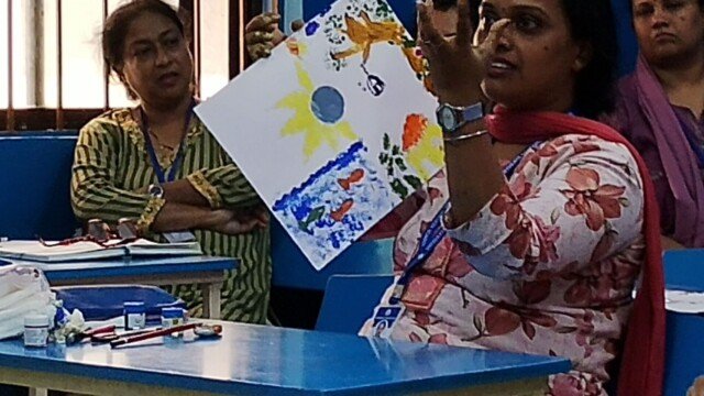 Art therapy on Reflective practice & attitude for Teachers