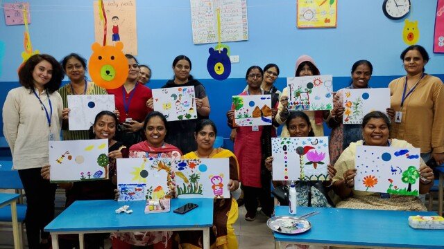 Art therapy on Reflective practice & attitude for Teachers