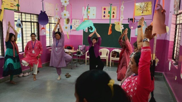 Dance therapy session for NAL Teachers