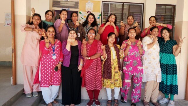 Dance therapy session for NAL Teachers